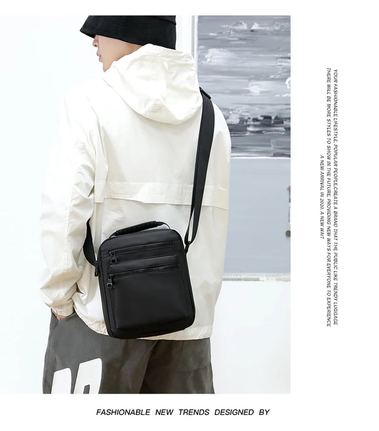Multifunctional Men’s Messenger Bag
