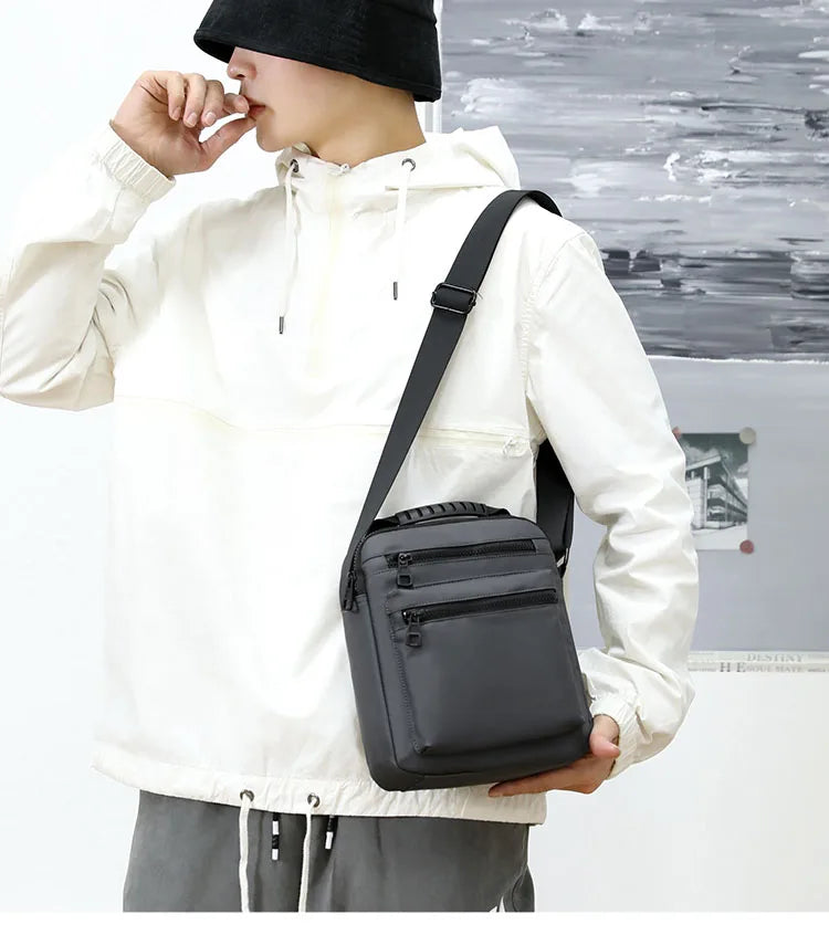 Multifunctional Men’s Messenger Bag