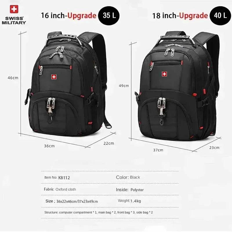 The Swiss-Style Laptop & Travel Backpack