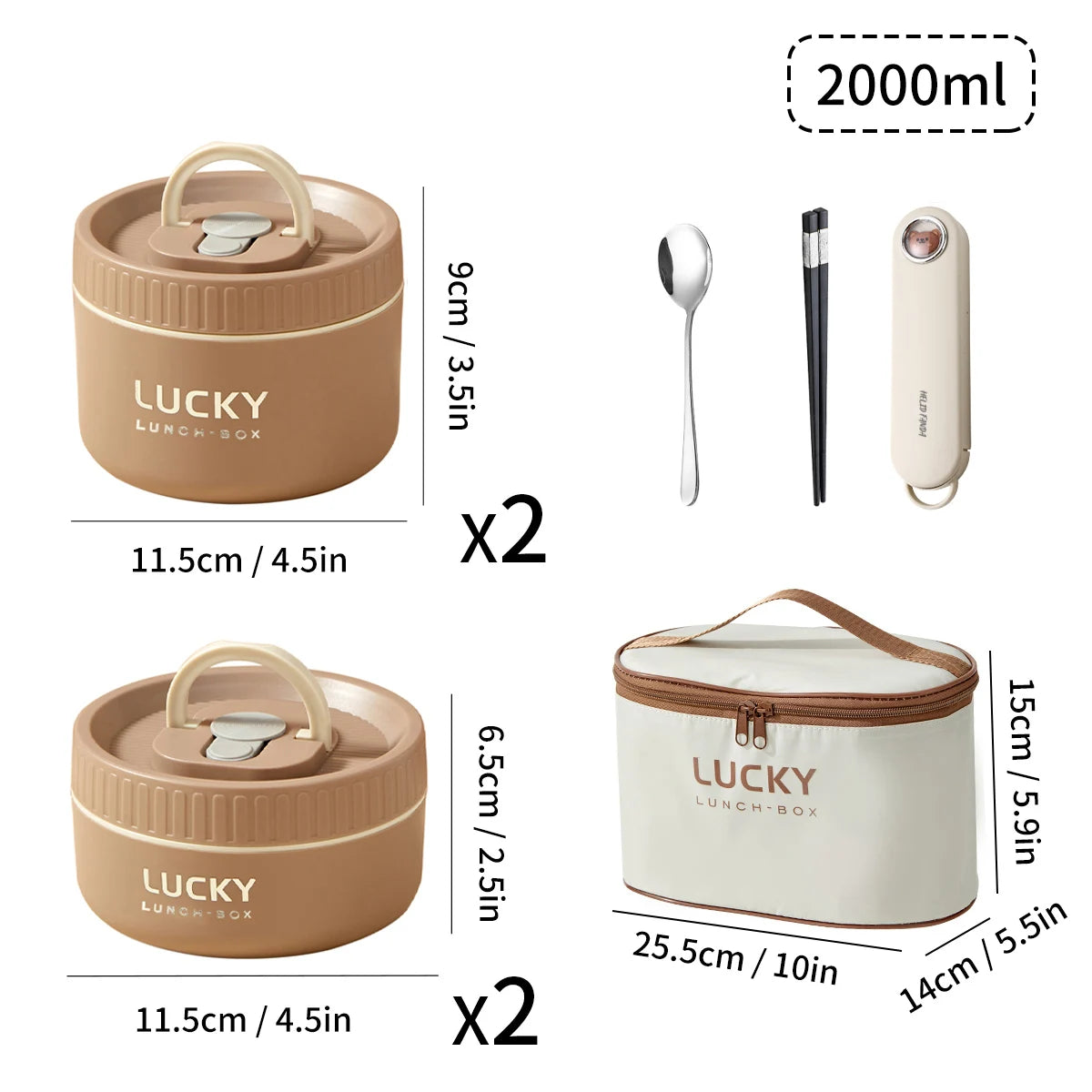 “Premium Stackable Thermal Lunch Box – 304 Stainless Steel Bento with Microwave-Safe Insulated Containers