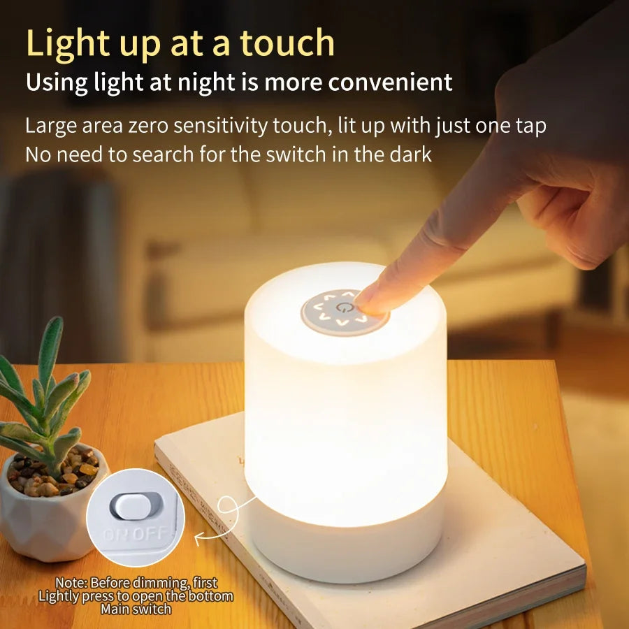 Touch-Control LED Atmosphere Night Light