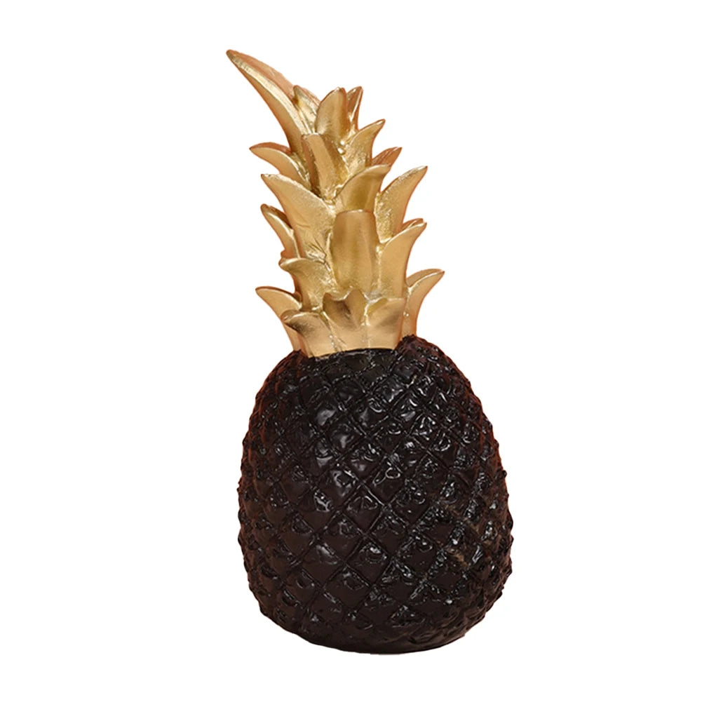 Elegant Pineapple Resin Ornament