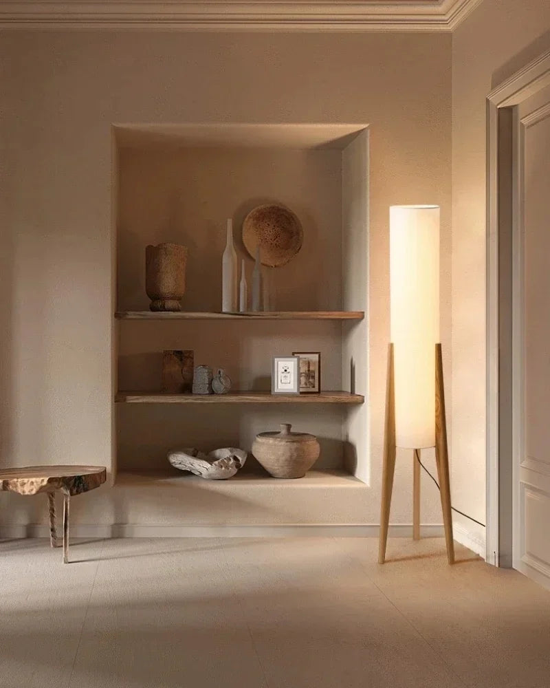 Sleek Modern Iron Floor Lamp