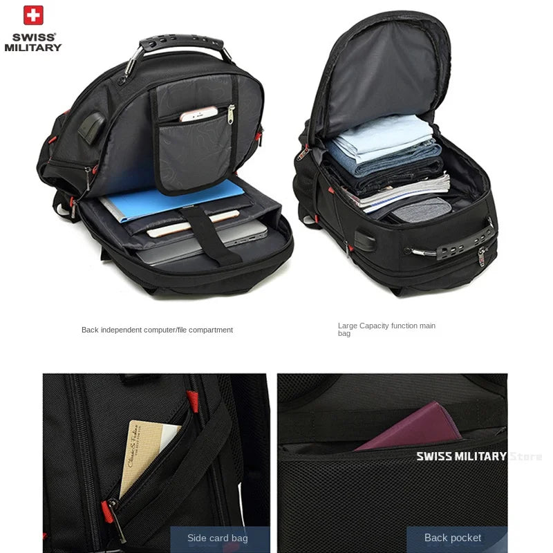 The Swiss-Style Laptop & Travel Backpack