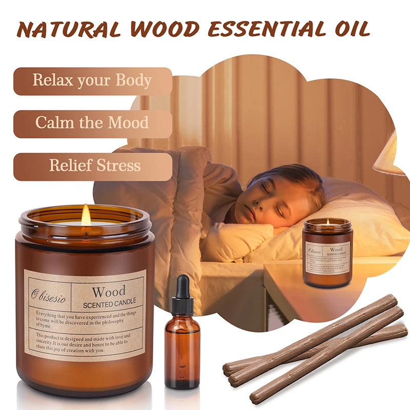 Whether you seek the energising freshness of citrus, the grounding warmth of wood, or the soothing comfort of lavender, each candle offers a unique olfactory journey tailored to your mood
