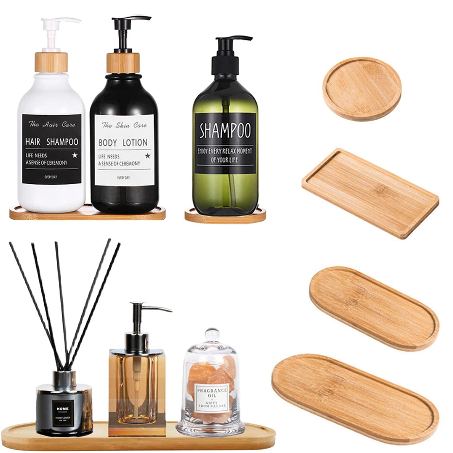 Natural Elegance Wooden Vanity Tray – Stylish Storage for Every Space