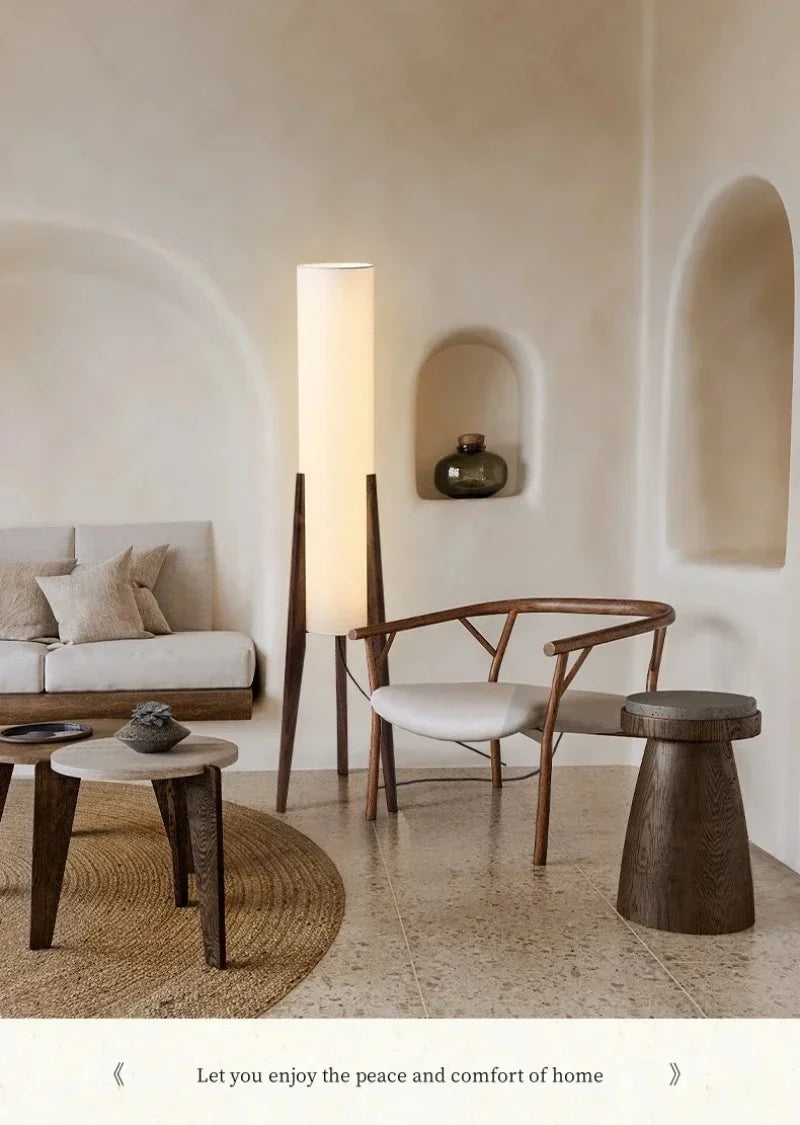Sleek Modern Iron Floor Lamp