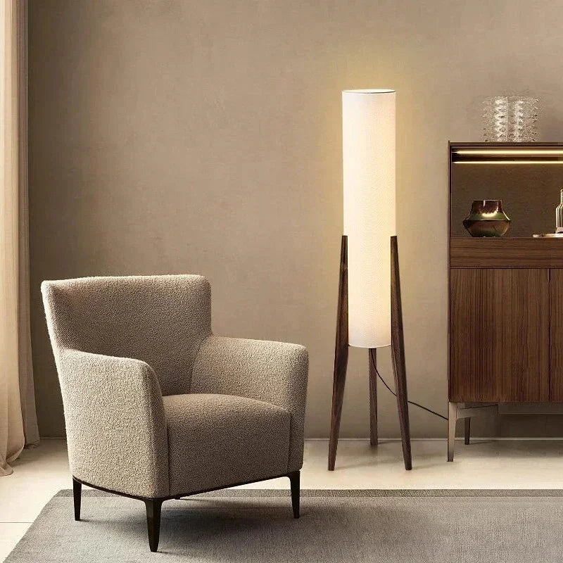 Sleek Modern Iron Floor Lamp