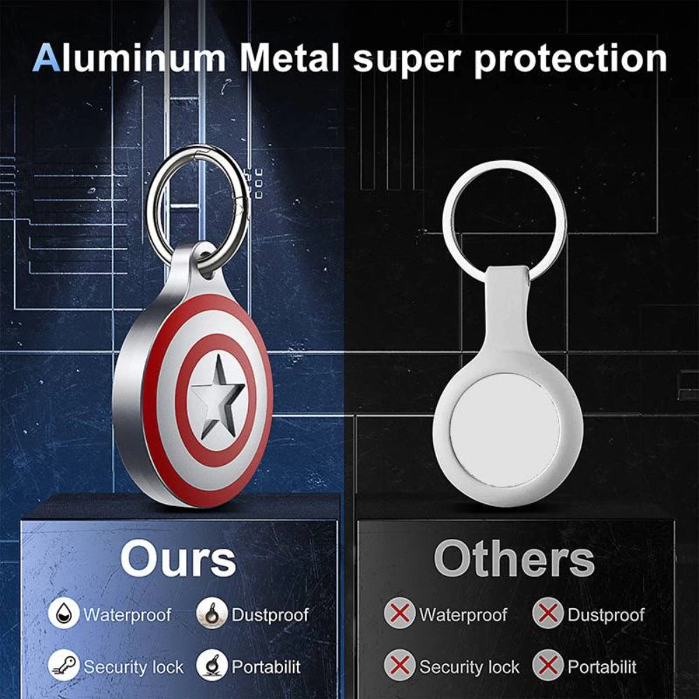 Rugged Waterproof Aluminium AirTag Case – Ultimate Protection Anywhere