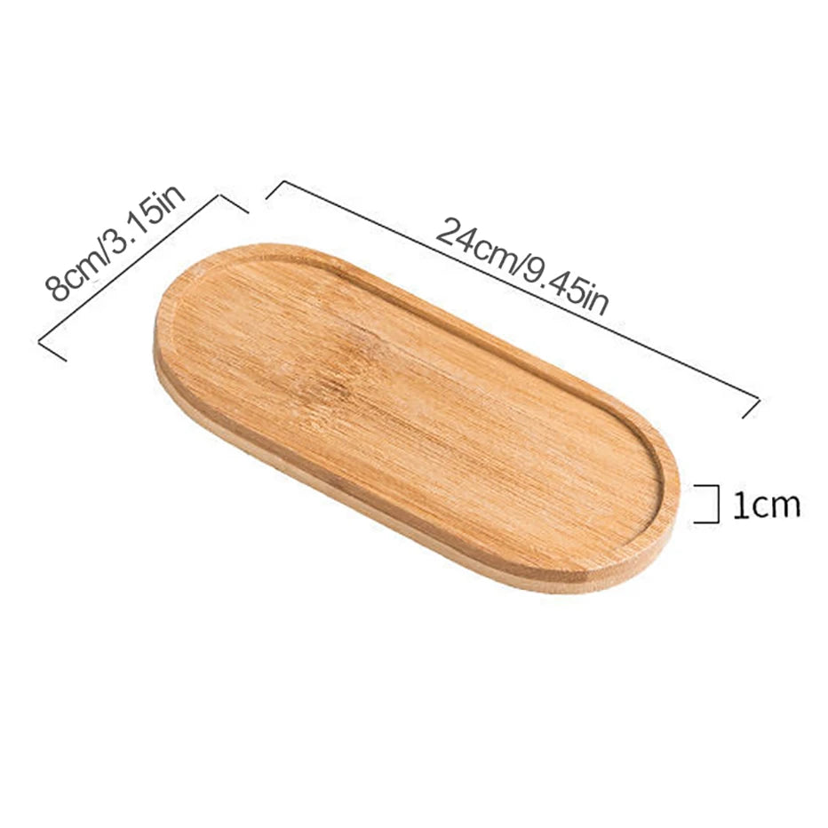 Natural Elegance Wooden Vanity Tray – Stylish Storage for Every Space