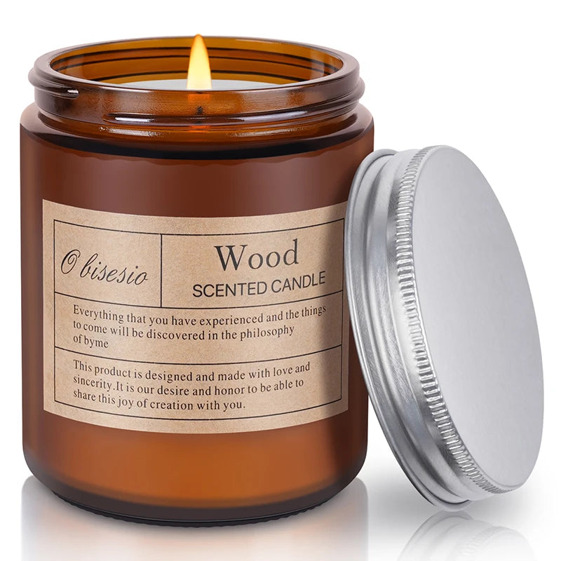 Whether you seek the energising freshness of citrus, the grounding warmth of wood, or the soothing comfort of lavender, each candle offers a unique olfactory journey tailored to your mood