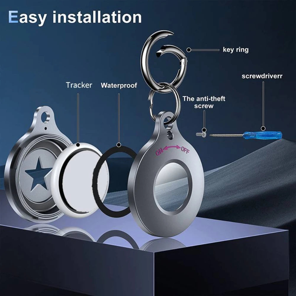 Rugged Waterproof Aluminium AirTag Case – Ultimate Protection Anywhere