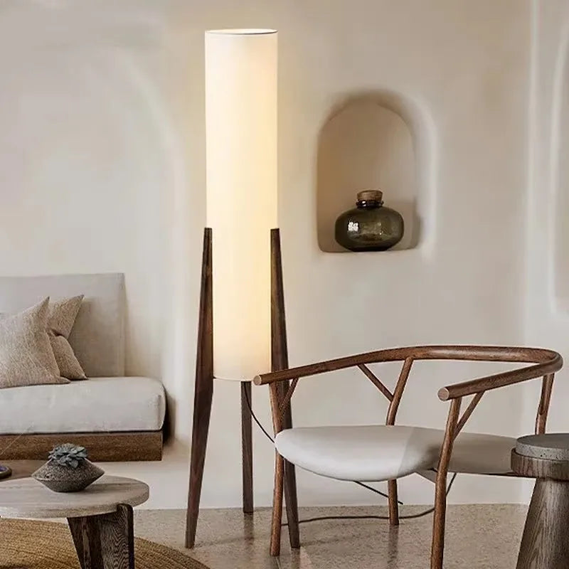 Sleek Modern Iron Floor Lamp