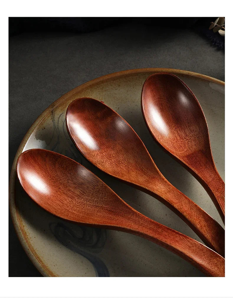 Elegant Wooden Spoons – Long & Short Handle Options for Everyday Use