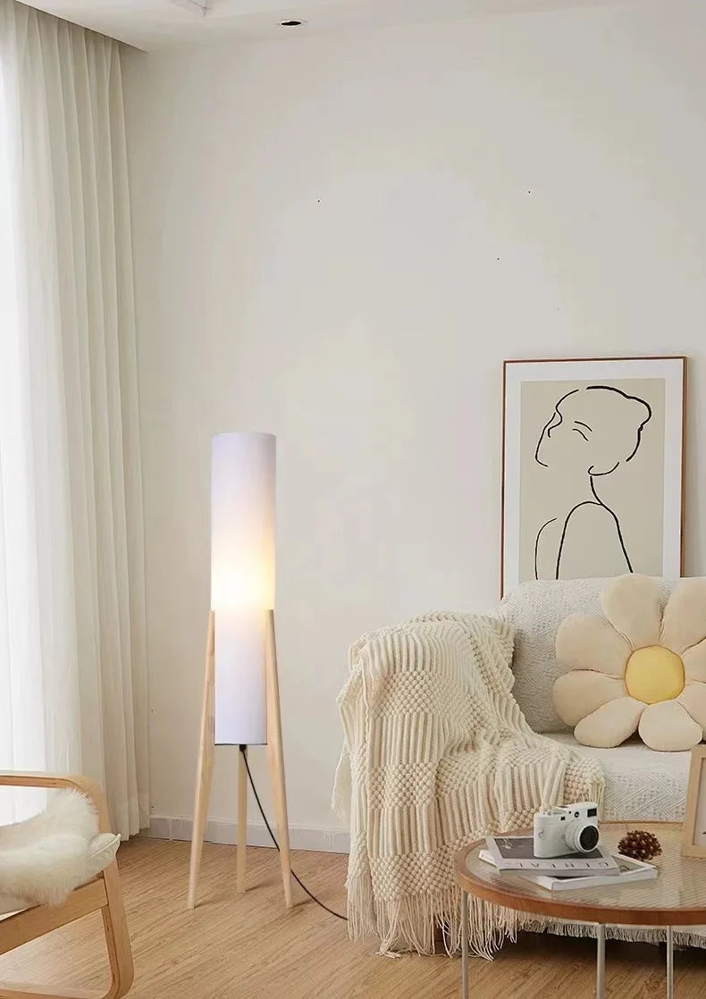 Sleek Modern Iron Floor Lamp