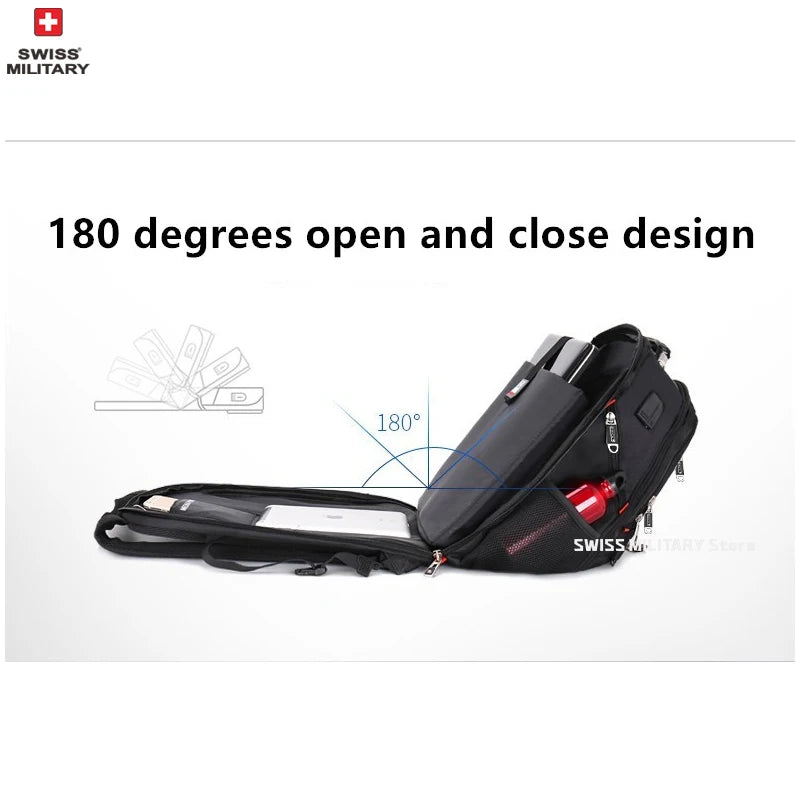 The Swiss-Style Laptop & Travel Backpack
