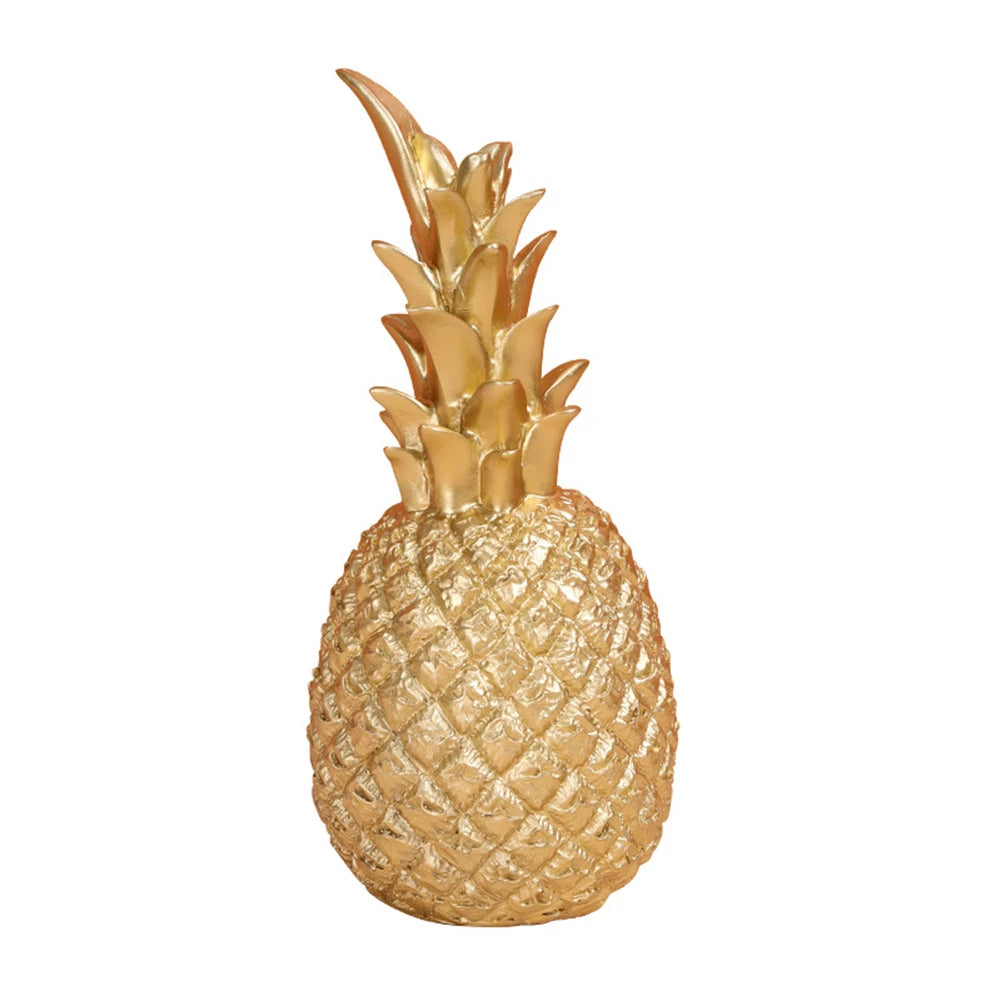 Elegant Pineapple Resin Ornament