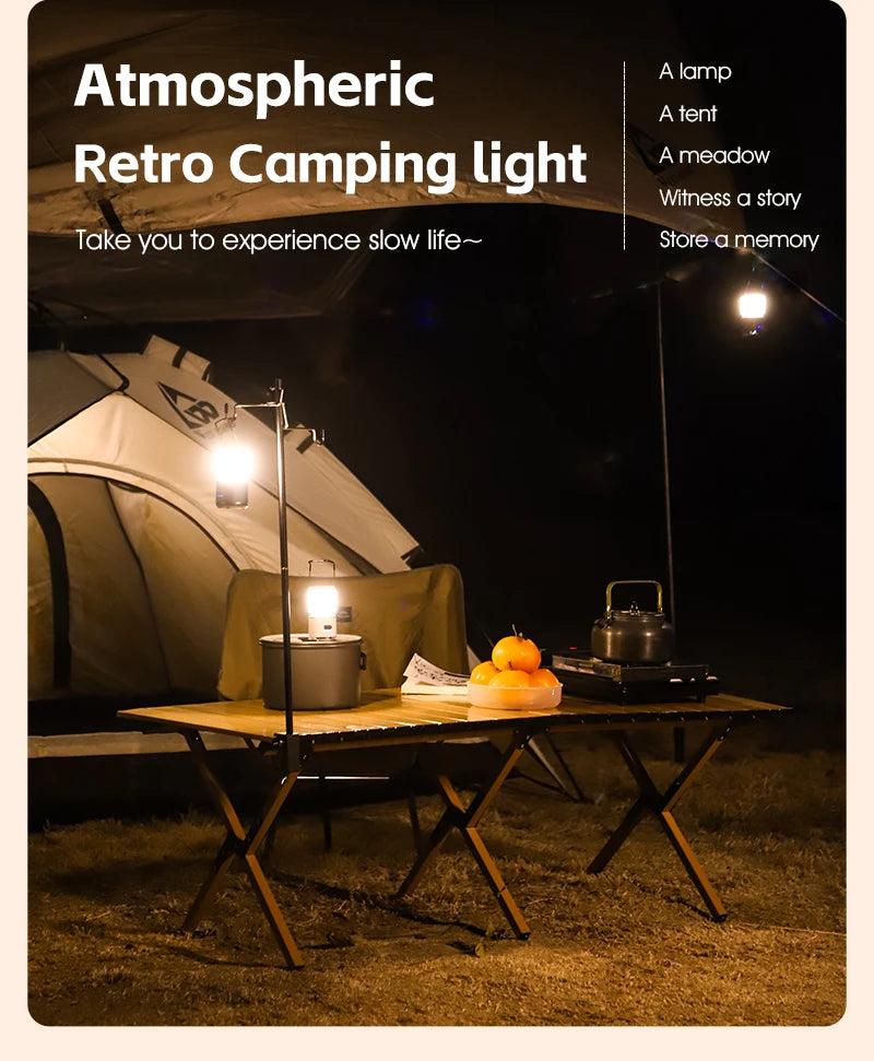 LumaGlow Mini Camping Lantern