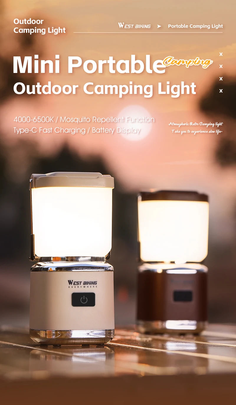 LumaGlow Mini Camping Lantern