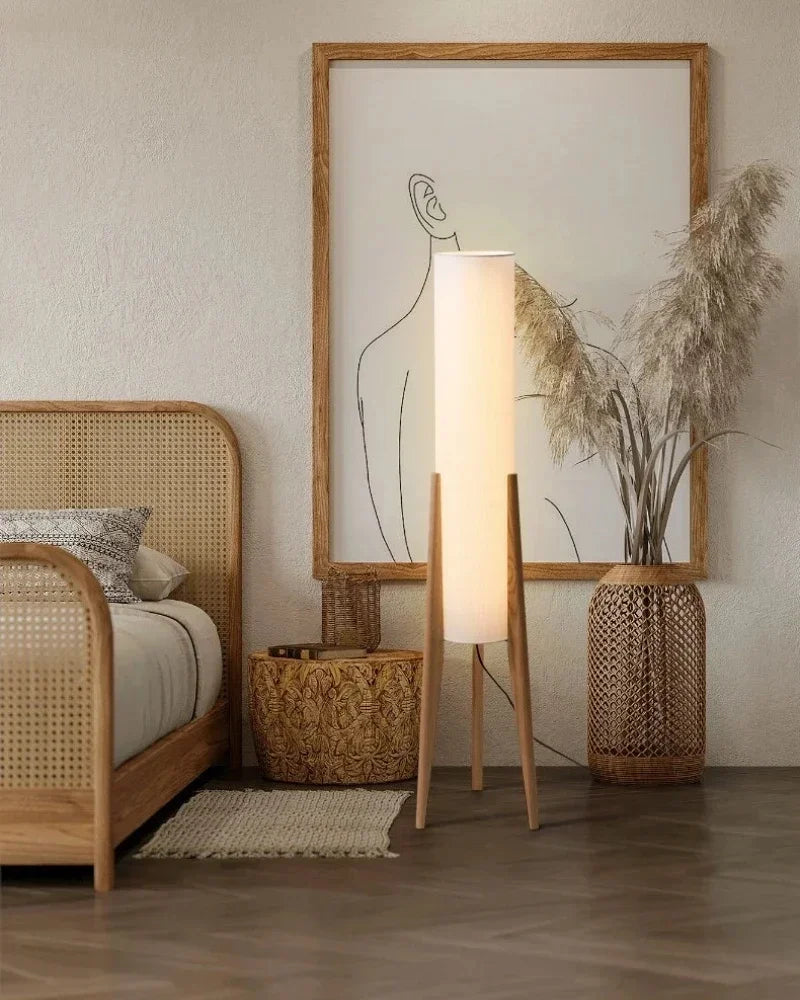 Sleek Modern Iron Floor Lamp