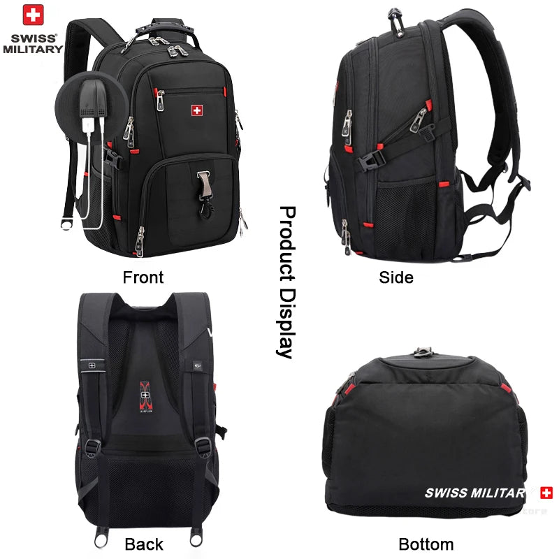The Swiss-Style Laptop & Travel Backpack