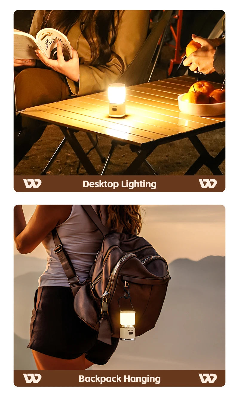 LumaGlow Mini Camping Lantern