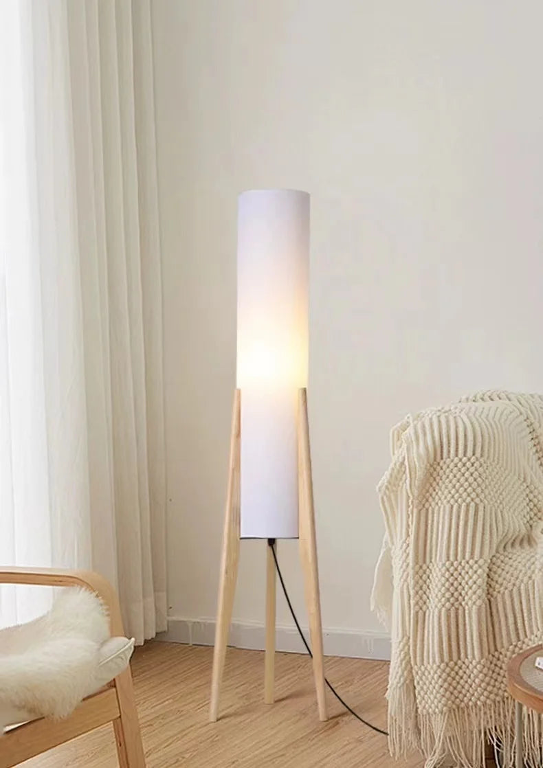 Sleek Modern Iron Floor Lamp