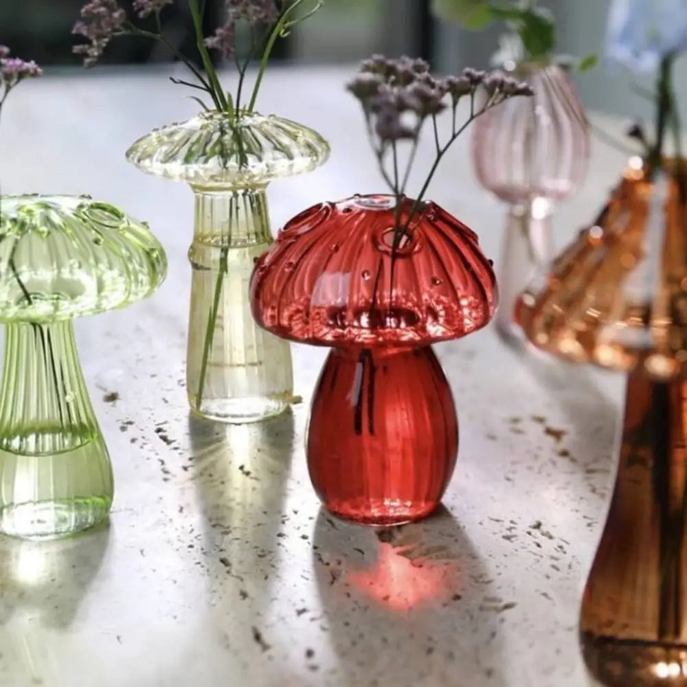 Mushroom Shaped Decorative Vase