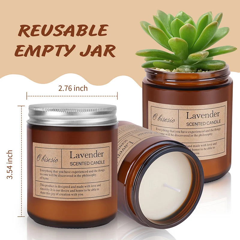 Whether you seek the energising freshness of citrus, the grounding warmth of wood, or the soothing comfort of lavender, each candle offers a unique olfactory journey tailored to your mood