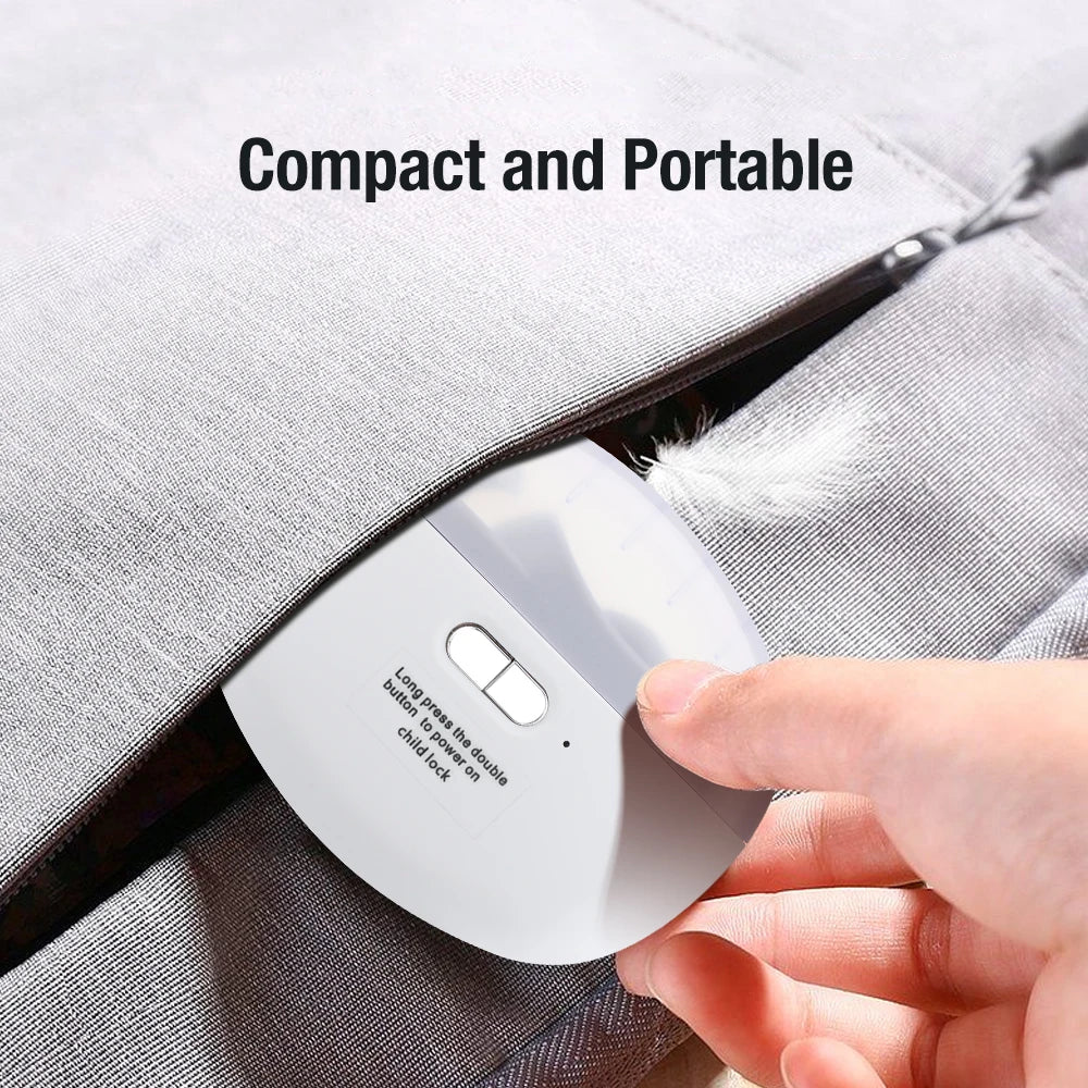 Electric Nail Clipper with Light & Polishing Function