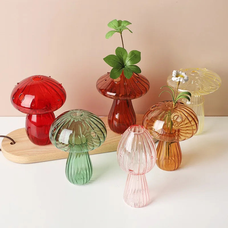 Mushroom Shaped Decorative Vase