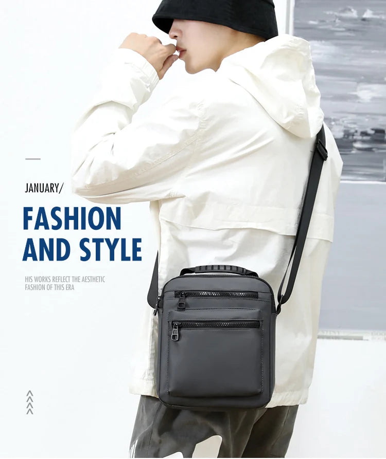 Multifunctional Men’s Messenger Bag