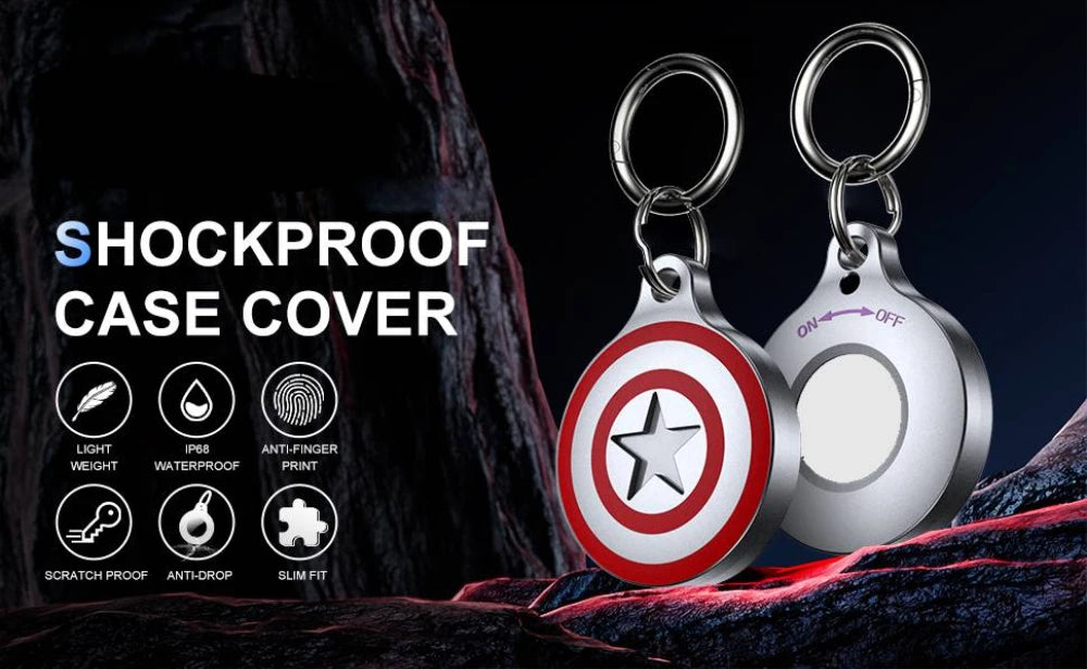 Rugged Waterproof Aluminium AirTag Case – Ultimate Protection Anywhere