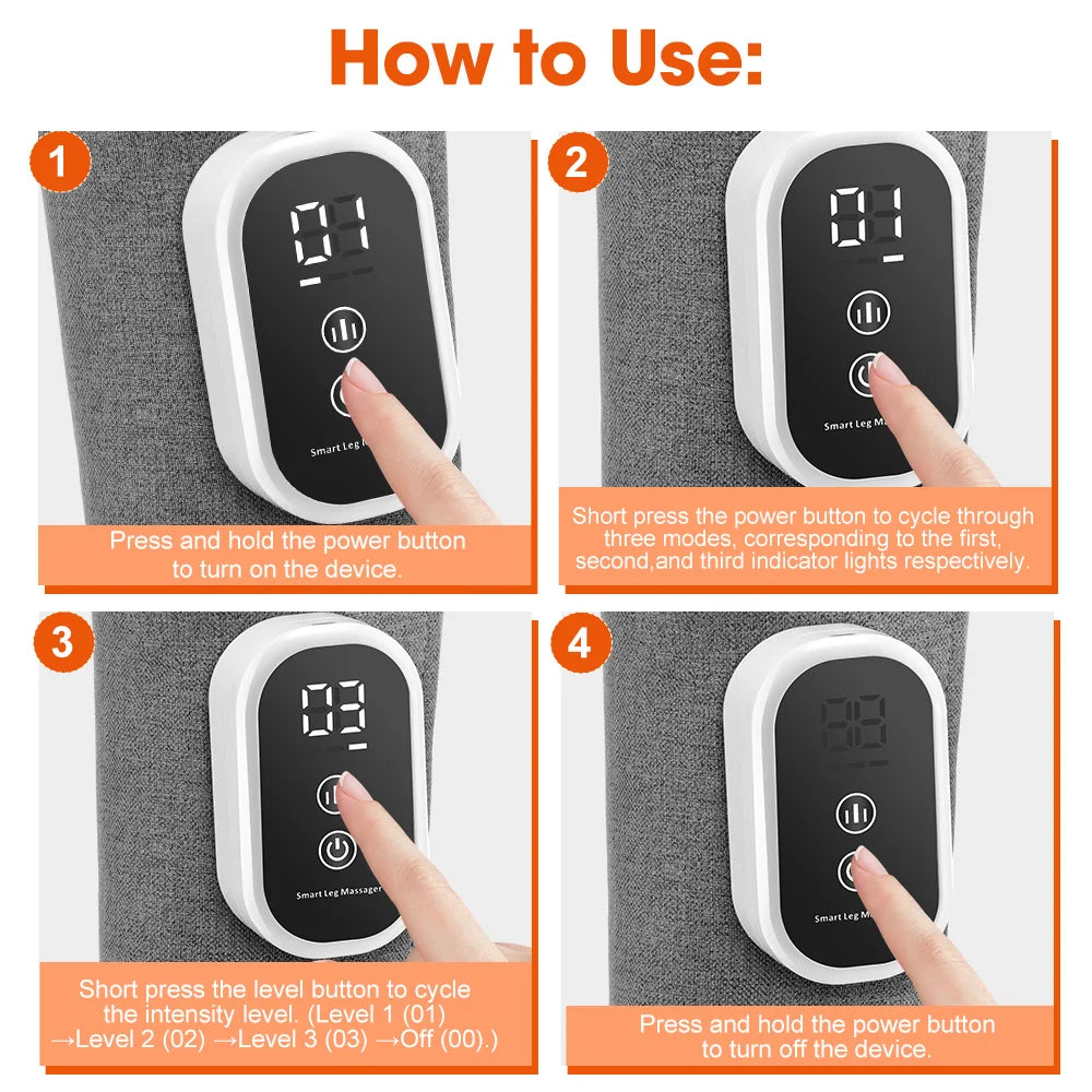 AirRelief Pro – Professional air pressure relief for tired legs.