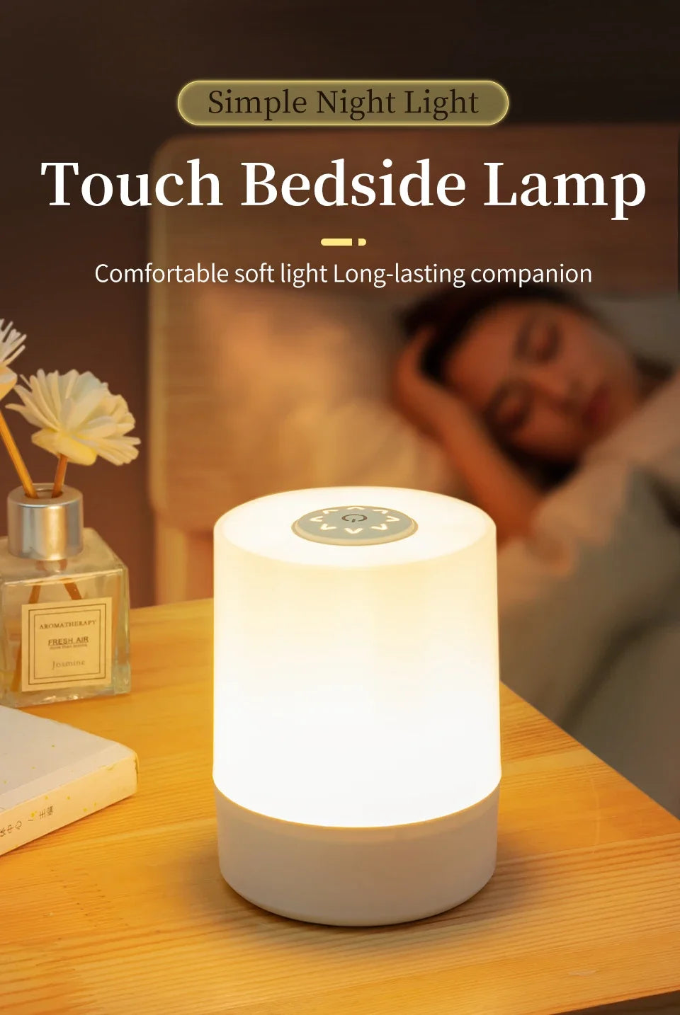 Touch-Control LED Atmosphere Night Light