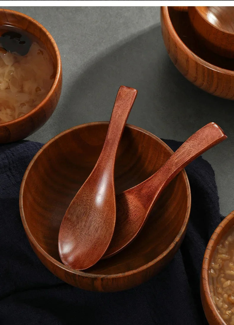Elegant Wooden Spoons – Long & Short Handle Options for Everyday Use