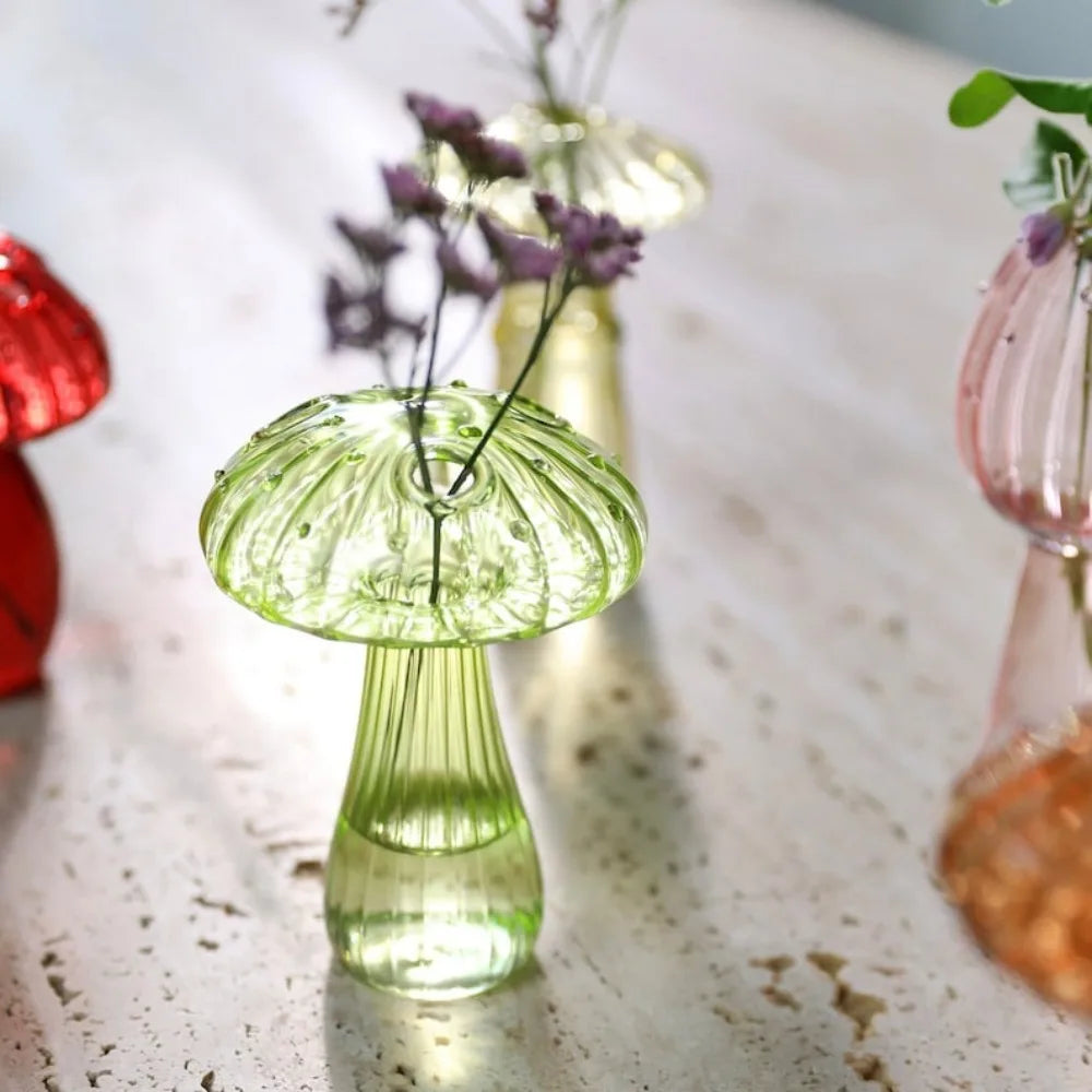 Mushroom Shaped Decorative Vase