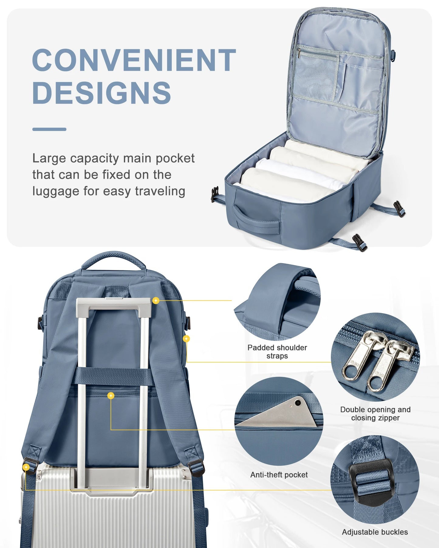 Urban Comfort Softback Backpack Travel