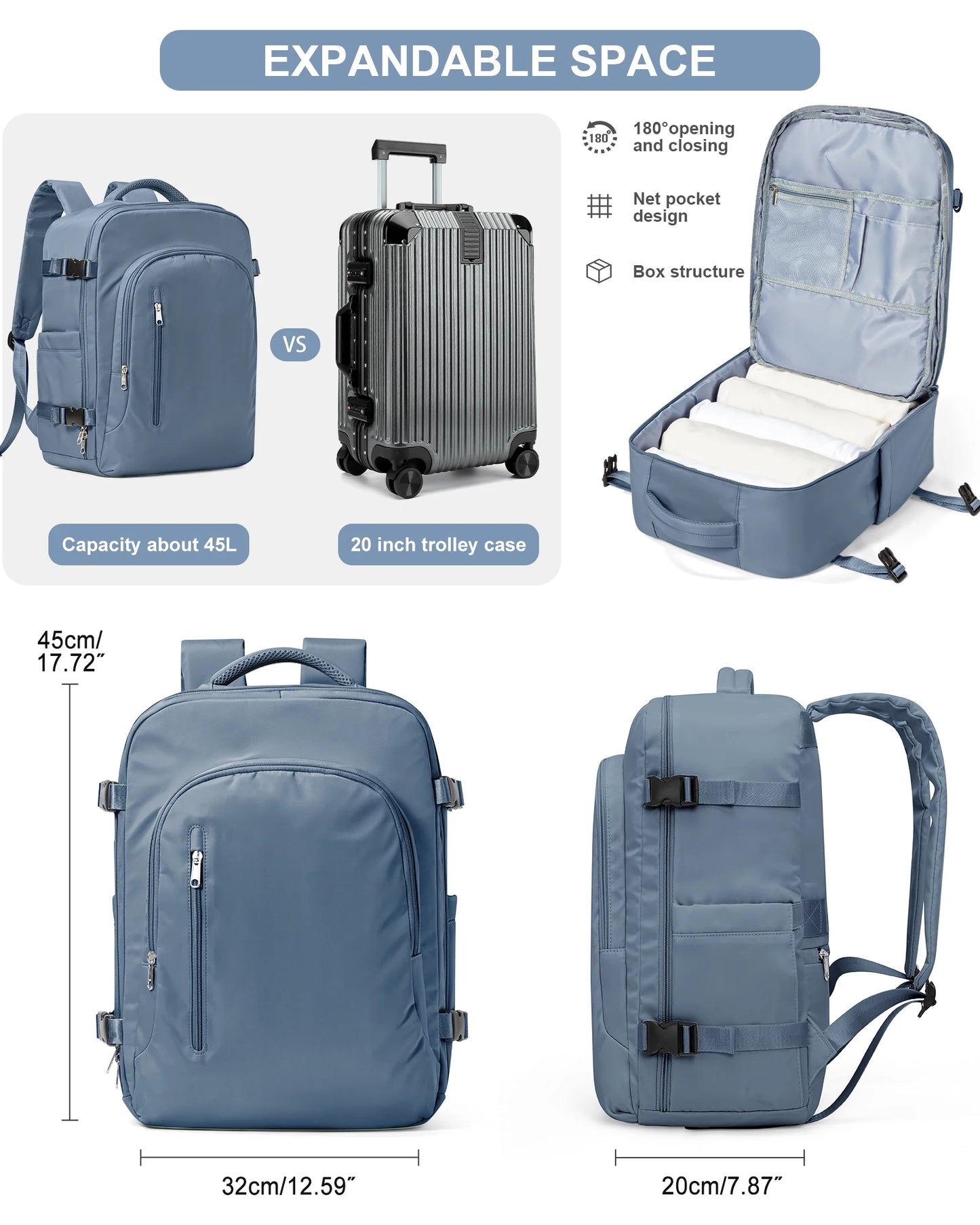 Urban Comfort Softback Backpack Travel