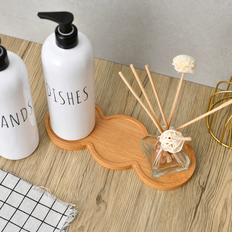Natural Elegance Wooden Vanity Tray – Stylish Storage for Every Space