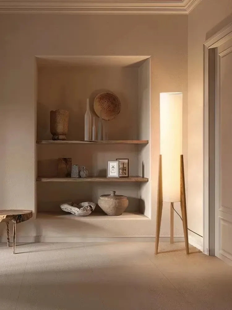 Sleek Modern Iron Floor Lamp