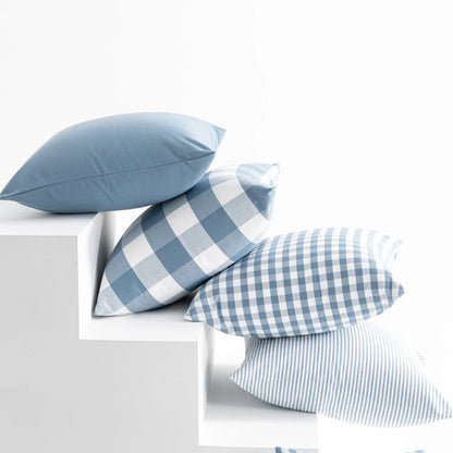 Crafted from quality fabric, it offers both comfort and durability, while the hidden zip fastening ensures a neat finish and easy removal for cleaning. Available in two versatile sizes — 30x50cm and 45x45cm — it suits a v