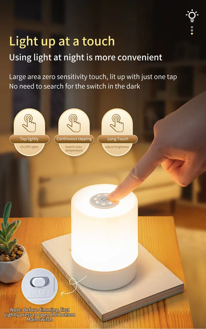 Touch-Control LED Atmosphere Night Light
