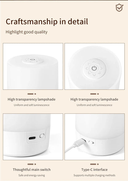 Touch-Control LED Atmosphere Night Light