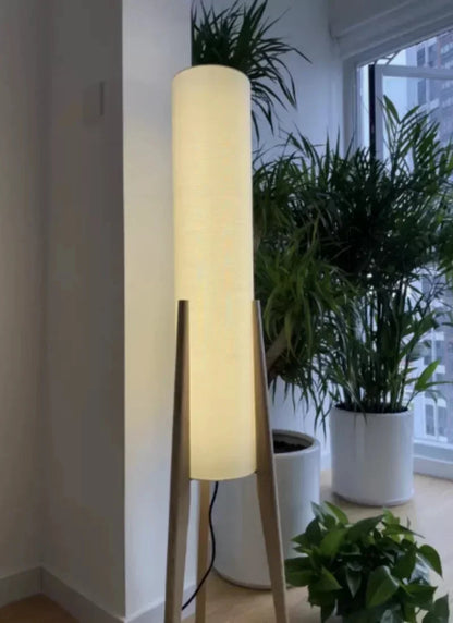 Sleek Modern Iron Floor Lamp