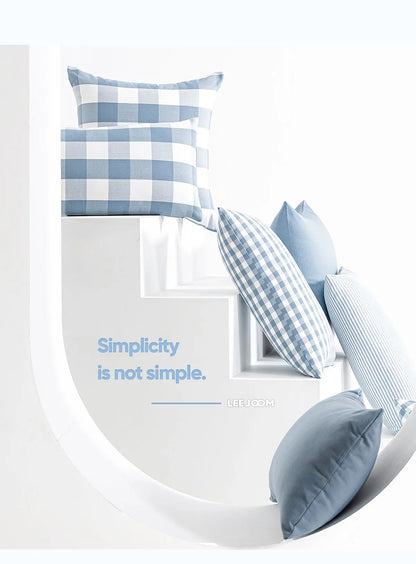 Crafted from quality fabric, it offers both comfort and durability, while the hidden zip fastening ensures a neat finish and easy removal for cleaning. Available in two versatile sizes — 30x50cm and 45x45cm — it suits a v