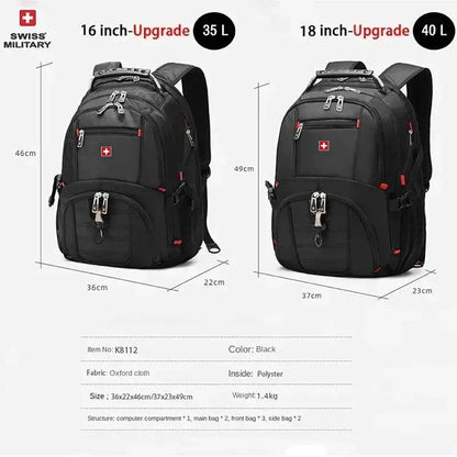 The Swiss-Style Laptop &amp; Travel Backpack