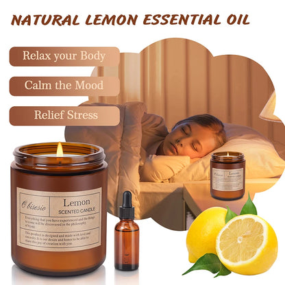 Whether you seek the energising freshness of citrus, the grounding warmth of wood, or the soothing comfort of lavender, each candle offers a unique olfactory journey tailored to your mood