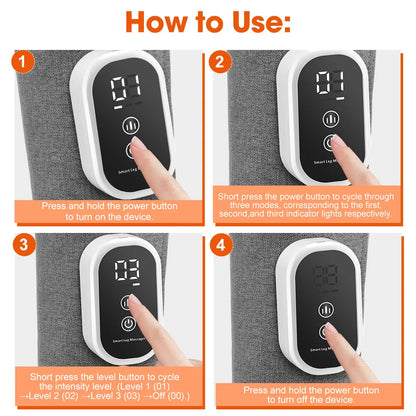 AirRelief Pro – Professional air pressure relief for tired legs.