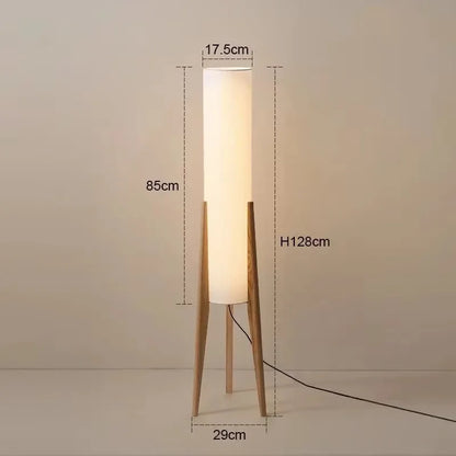 Sleek Modern Iron Floor Lamp